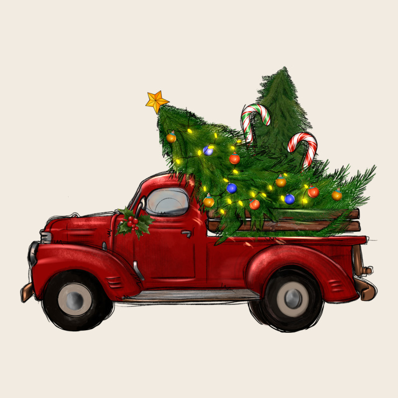 Christmas Trees With Truck Premium Sweatshirt by RanaPortraitStore | Teevron