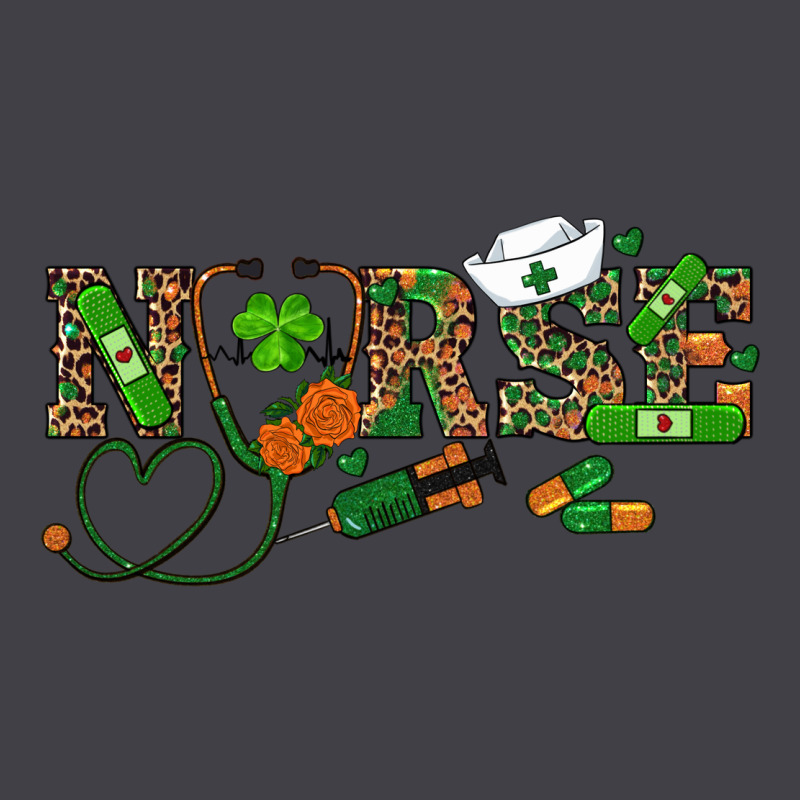St. Patrick's Day Nurse Heavyweight Hoodie by RanaPortraitStore | Teevron
