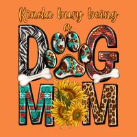 Kinda Busy Being A Dog Mom Premium Sweatshirt | Teevron