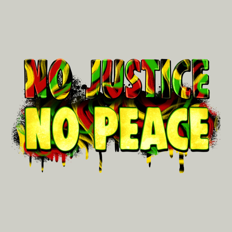 No Justice No Peace Heavyweight Hoodie by Zillion Design Studio | Teevron