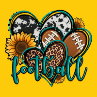 Football Hearts Premium Hoodie | Teevron