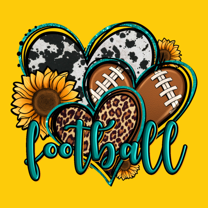 Football Hearts Premium Hoodie by Jasminsmagicworld | Teevron
