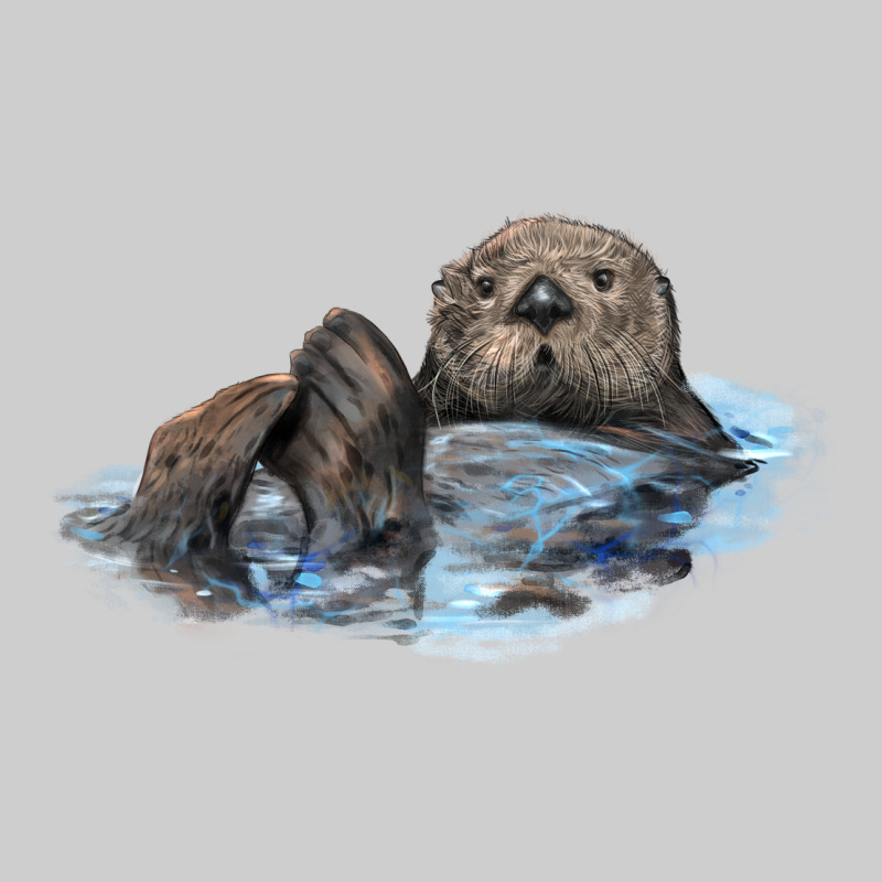 California Sea Otter Premium Tee by LillyAllenDesigns | Teevron