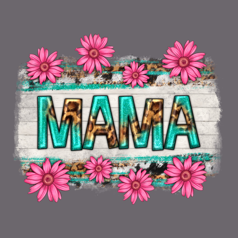 Mama Leopard With Turquoise Background Premium Sweatshirt by texasbilliewilder | Teevron