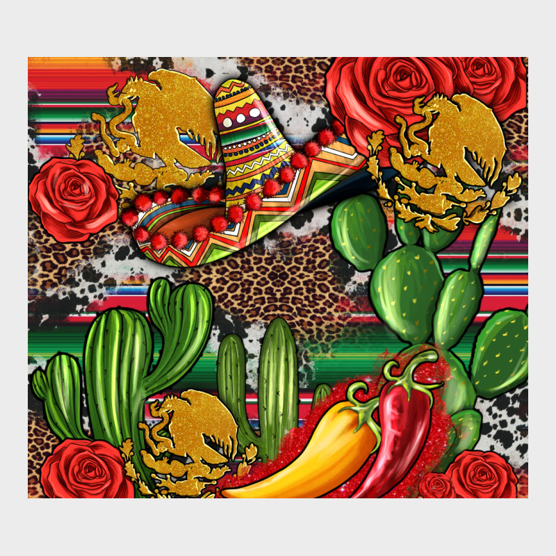 Mexican Cacti Urban Hoodie by Artiststas | Teevron