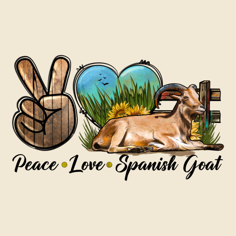 Peace Love Spanish Goat Premium Tee by LillyAllenDesigns | Teevron