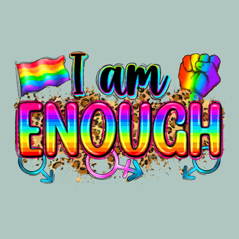 I Am Enough Premium Sweatshirt by Zillion Design Studio | Teevron
