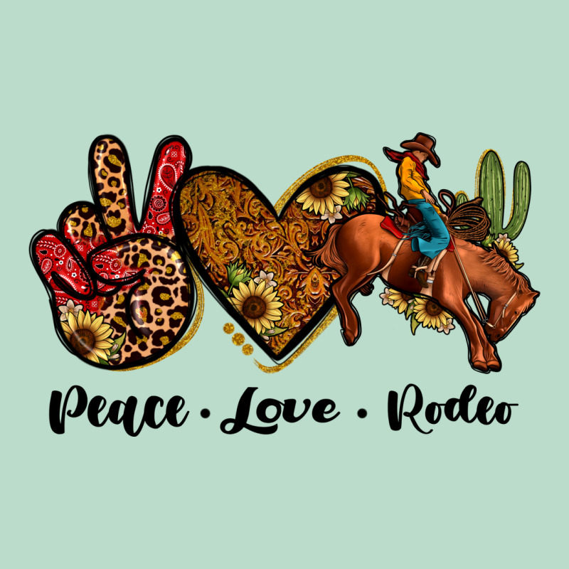 Peace Love Rodeo Premium Hoodie by JahusDesignShop | Teevron