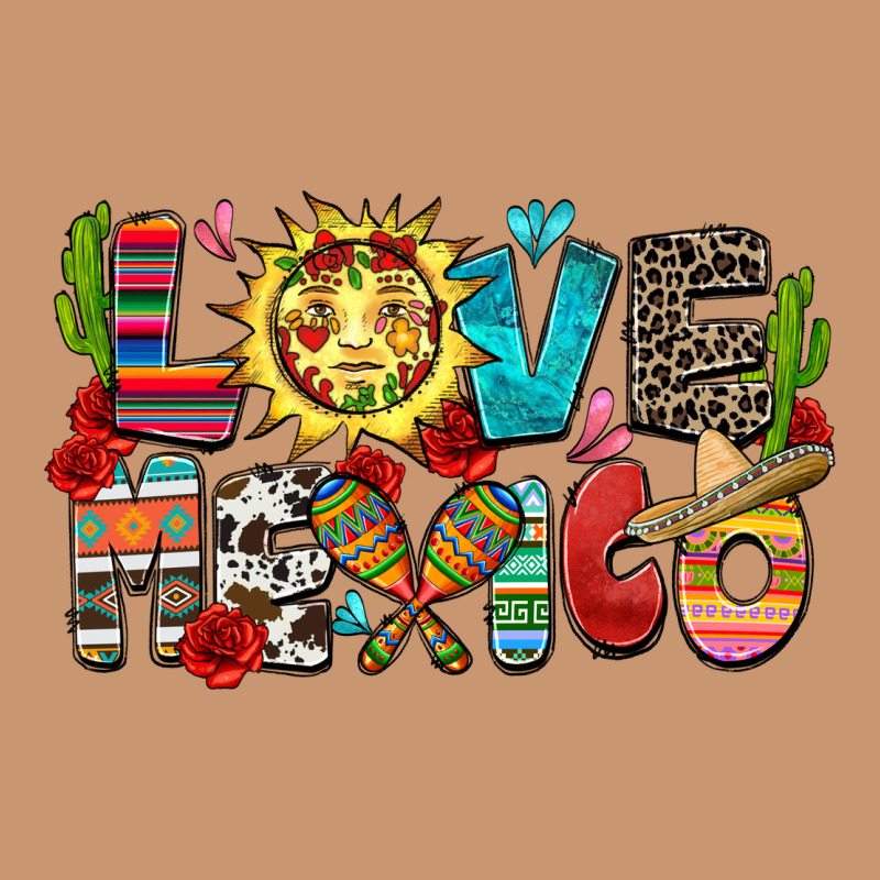 Love Mexico Heavyweight Hoodie by Zillion Design Studio | Teevron
