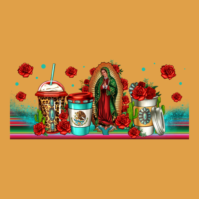 Lady Of Guadalupe Coffee Cups Libbey Glass Premium Hoodie by Jasminsmagicworld | Teevron