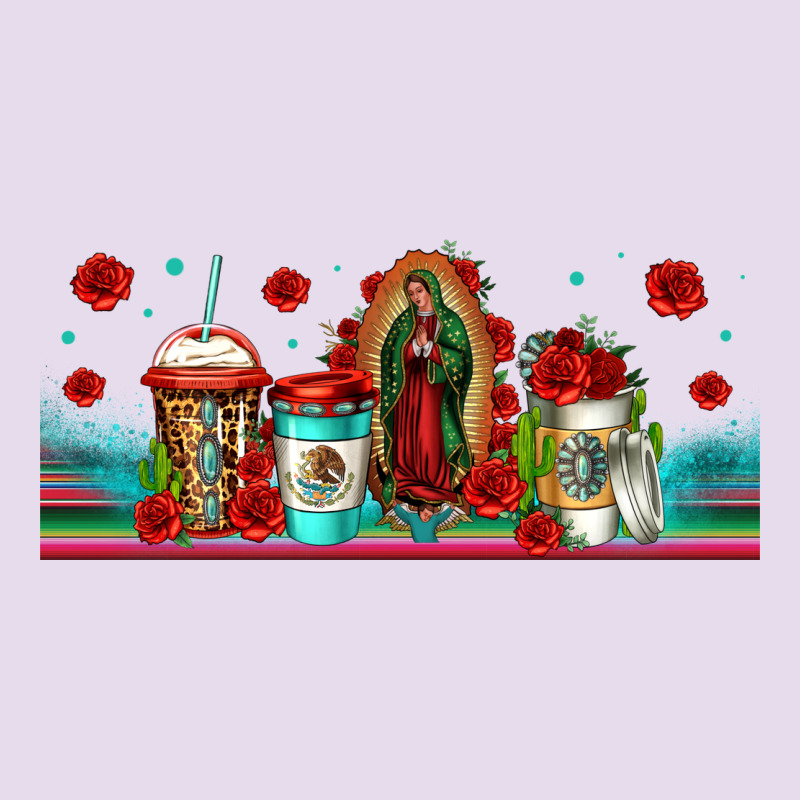 Lady Of Guadalupe Coffee Cups Libbey Glass Premium Hoodie by Jasminsmagicworld | Teevron