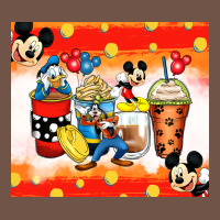Cartoon Characters Coffee Cups Premium Sweatshirt | Teevron