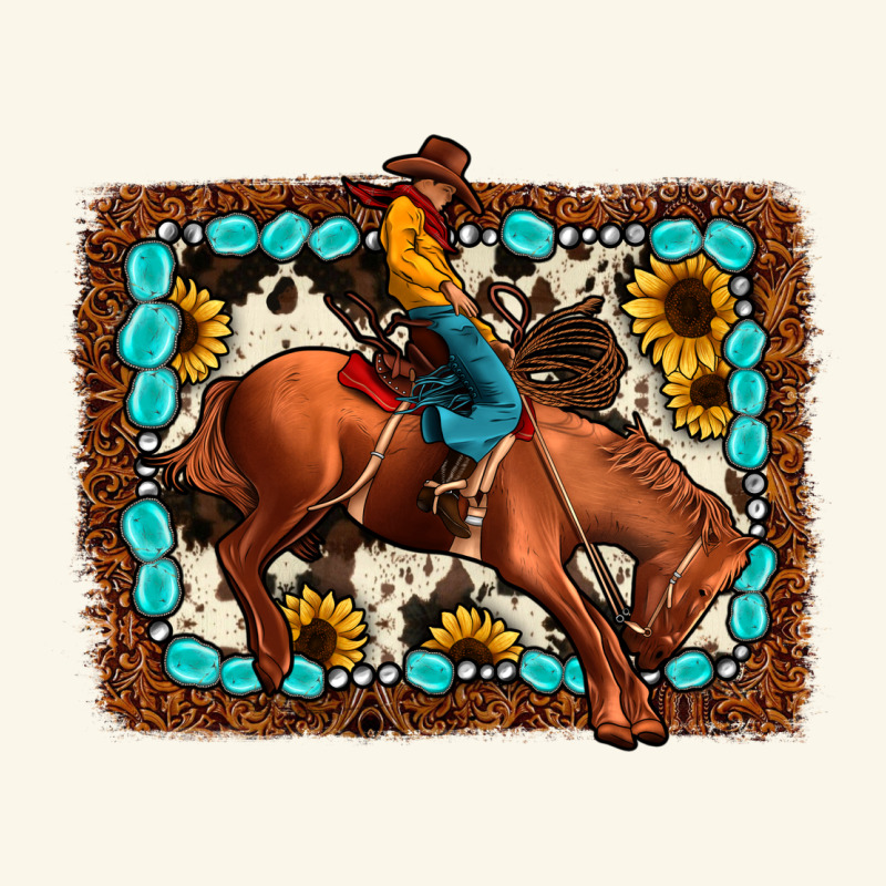 Rodeo Cowboy Premium Hoodie by JahusDesignShop | Teevron