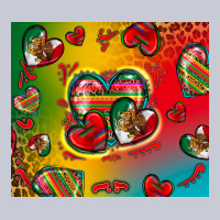 Mexico Hearts Heavyweight Hoodie | Teevron