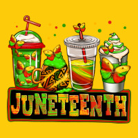 Juneteenth Afro Coffee Cups Premium Hoodie | Teevron