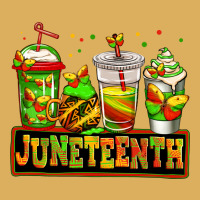 Juneteenth Afro Coffee Cups Premium Hoodie | Teevron