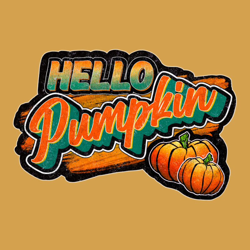 Hello Pumpkin Black Urban Hoodie by JahusDesignShop | Teevron