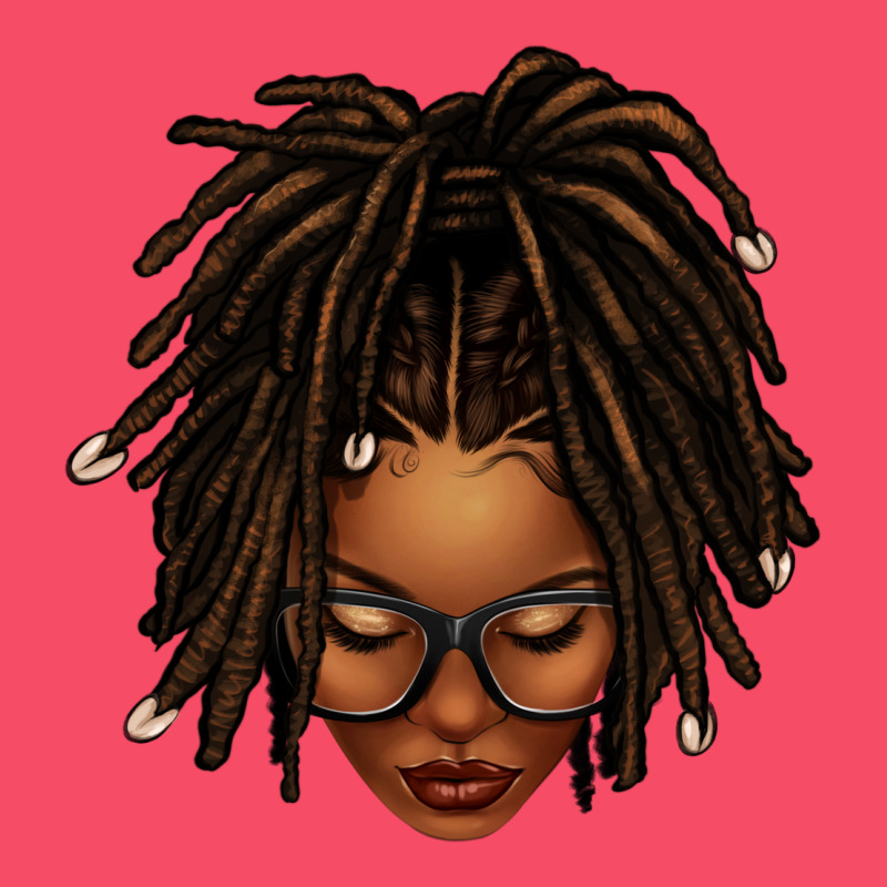 Afro Locs Messy Bun Premium Sweatshirt by texasbilliewilder | Teevron