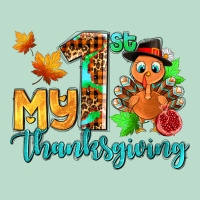 My First Thanksgiving With Turkey Premium Hoodie | Teevron