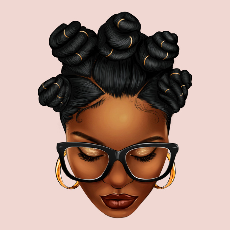 Afro Woman With Bantu Knots Premium Sweatshirt by texasbilliewilder | Teevron