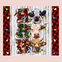 Ho Ho Ho Christmas Cow Premium Sweatshirt | Teevron