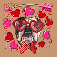 Valentine's Day  English Bulldog Heavyweight Hoodie | Teevron