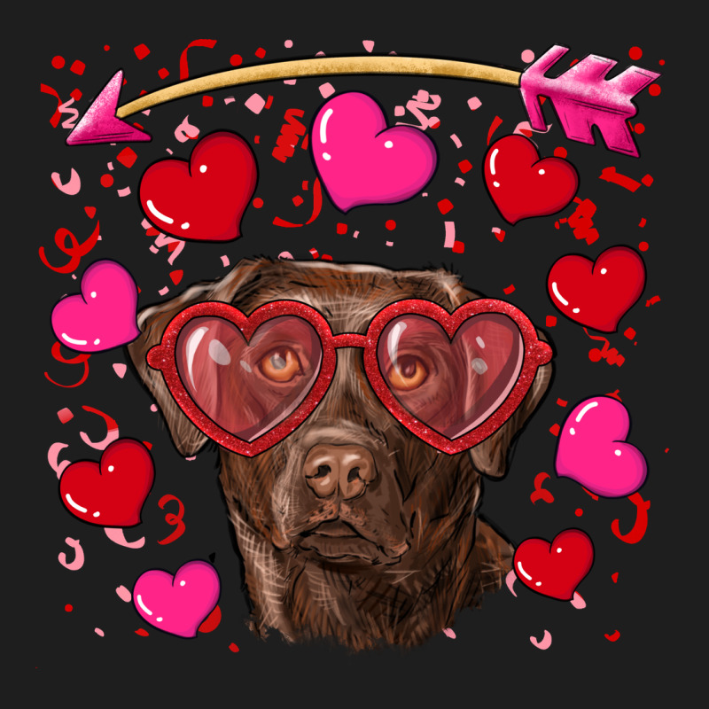 Valentine's Day  Labrador Retriever Heavyweight Hoodie by RanaPortraitStore | Teevron