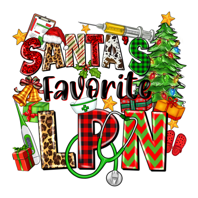 Santa's Favorite Lpn Heavyweight Hoodie by Zillion Design Studio | Teevron