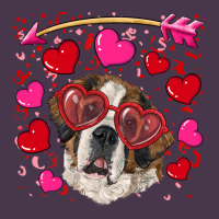 Valentine's Day  Saint Bernard Dog Heavyweight Hoodie | Teevron