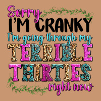 Sorry Im Cranky Im Going Through My Terrible Thirties Right Now Heavyweight Hoodie | Teevron