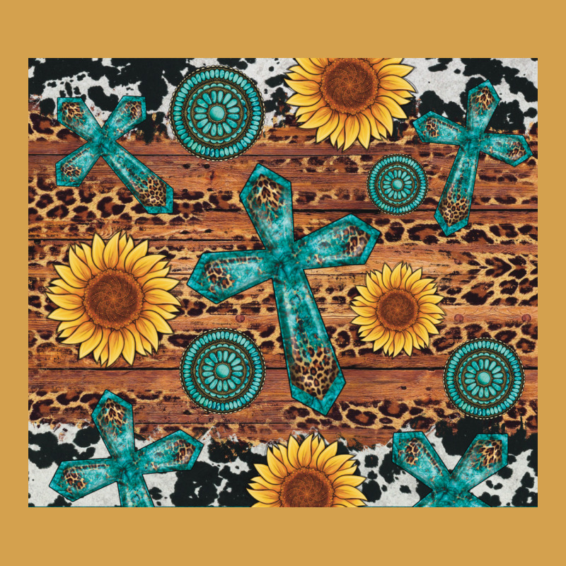 Cross Gemstone And Sunflower Urban Hoodie by Artiststas | Teevron