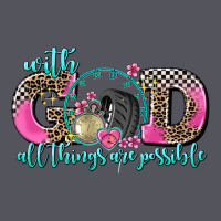 With God All Things Are Possible Race Vintage Hoodie | Teevron