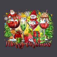 Merry Christmas Wine Glasses Heavyweight Hoodie | Teevron