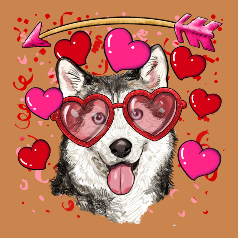 Valentine's Day Husky Heavyweight Hoodie by RanaPortraitStore | Teevron