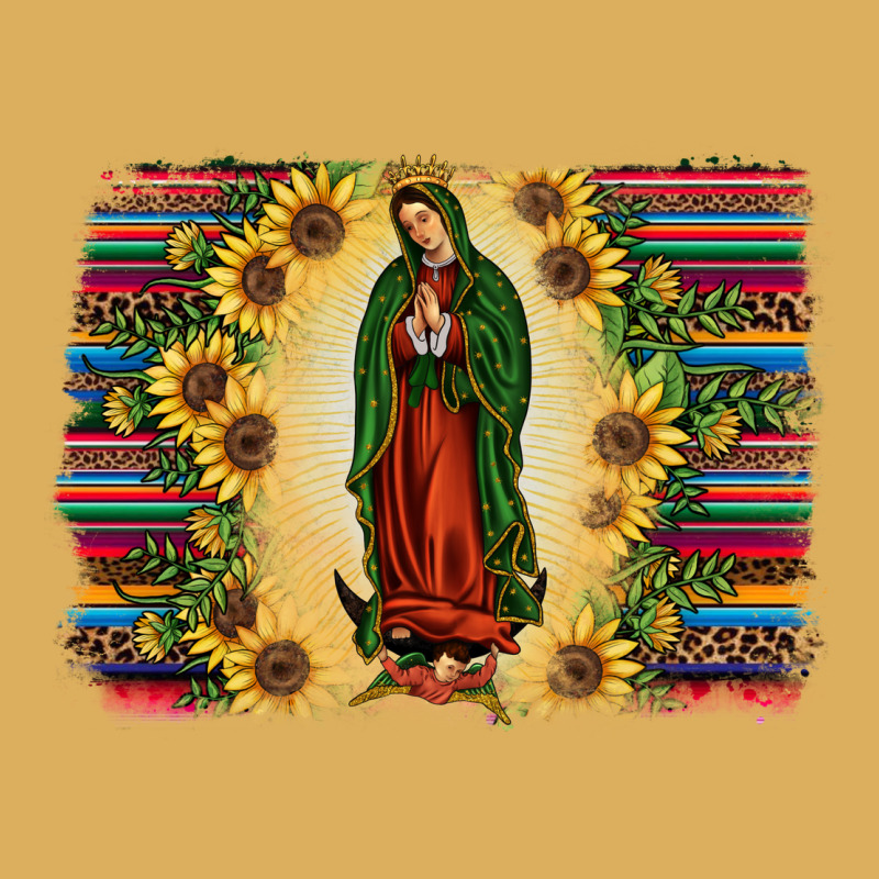 Serape Our Lady Of Guadalupe Premium Hoodie by JahusDesignShop | Teevron