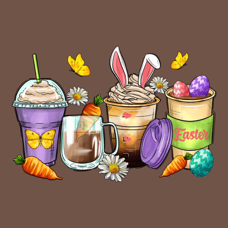 Easter Day Coffee Cups Premium Sweatshirt by Zillion Design Studio | Teevron