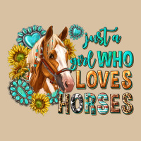 Western Just A Girl Who Loves Horses Heavyweight Hoodie | Teevron