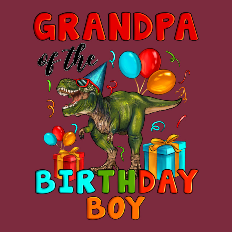 Grandpa Of The Birthday Boy T Rex Premium Hoodie by Artiststas | Teevron