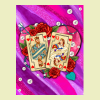 Playing Cards With Pearls And Glitter Air Urban Hoodie | Teevron