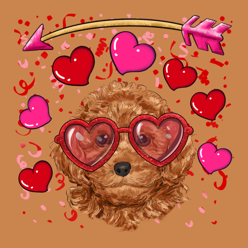 Valentine's Day Toy Poodle Heavyweight Hoodie by RanaPortraitStore | Teevron