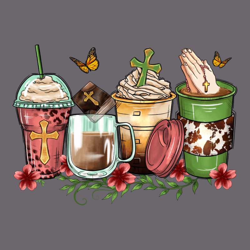 Faith Coffee Cups Premium Sweatshirt by Zillion Design Studio | Teevron