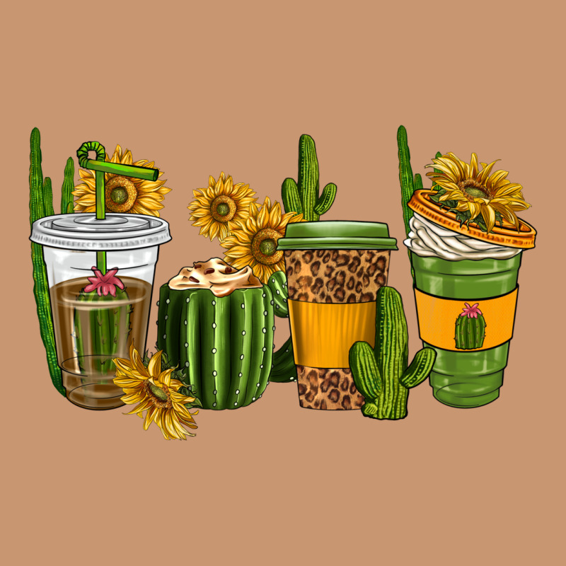 Cactus Coffee Cups Heavyweight Hoodie by texasbilliewilder | Teevron