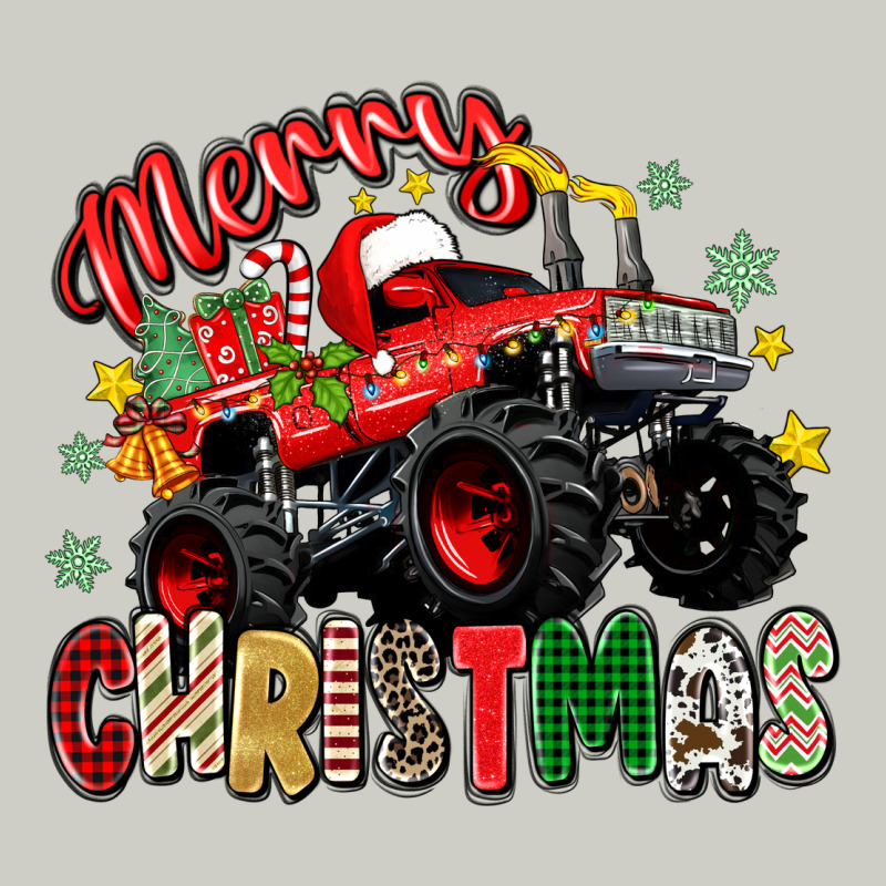 Merry Christmas Truck Heavyweight Hoodie by Zillion Design Studio | Teevron