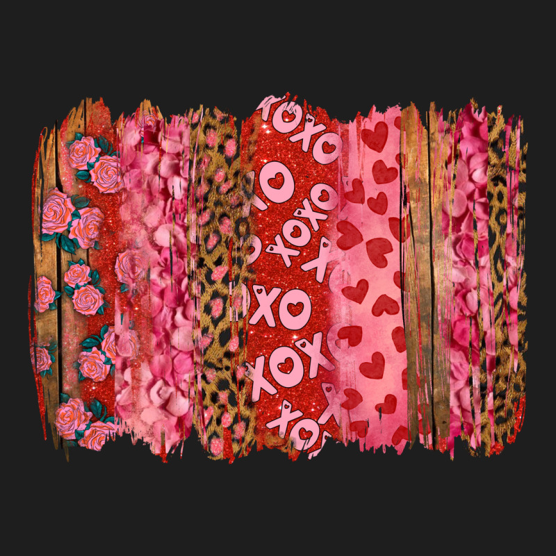 Valentine's Day Brushstrokes With Roses Heavyweight Hoodie by RanaPortraitStore | Teevron