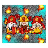 Firefighter Gnomes Urban Heavy Tee | Teevron