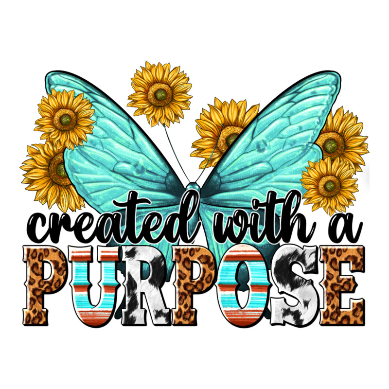 Created With A Purpose Heavyweight Hoodie by texasbilliewilder | Teevron
