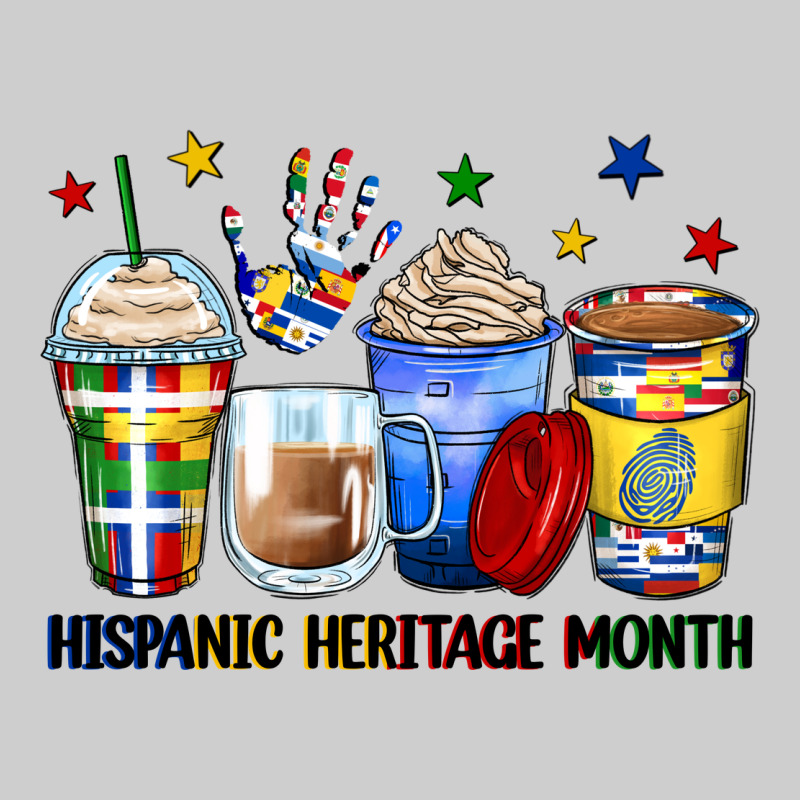 Hispanic Heritage Month Coffee Cups Premium Sweatshirt by Zillion Design Studio | Teevron