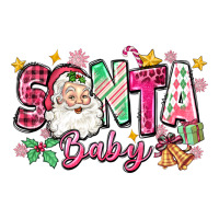 pink santa baby christmas | Teevron