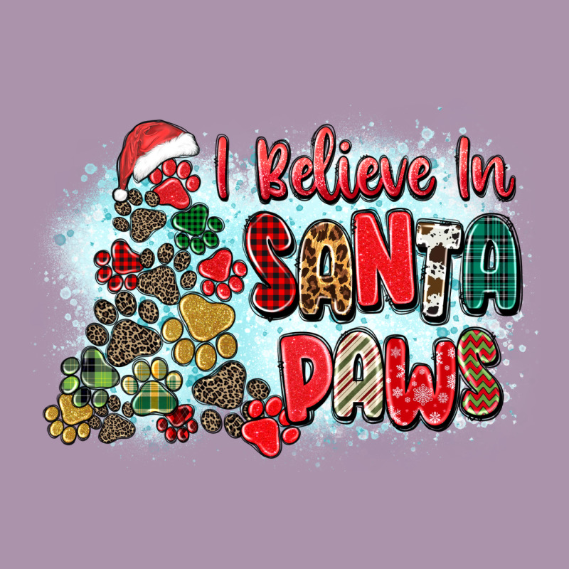 I Believe In Santa Paws Heavyweight Hoodie by Zillion Design Studio | Teevron