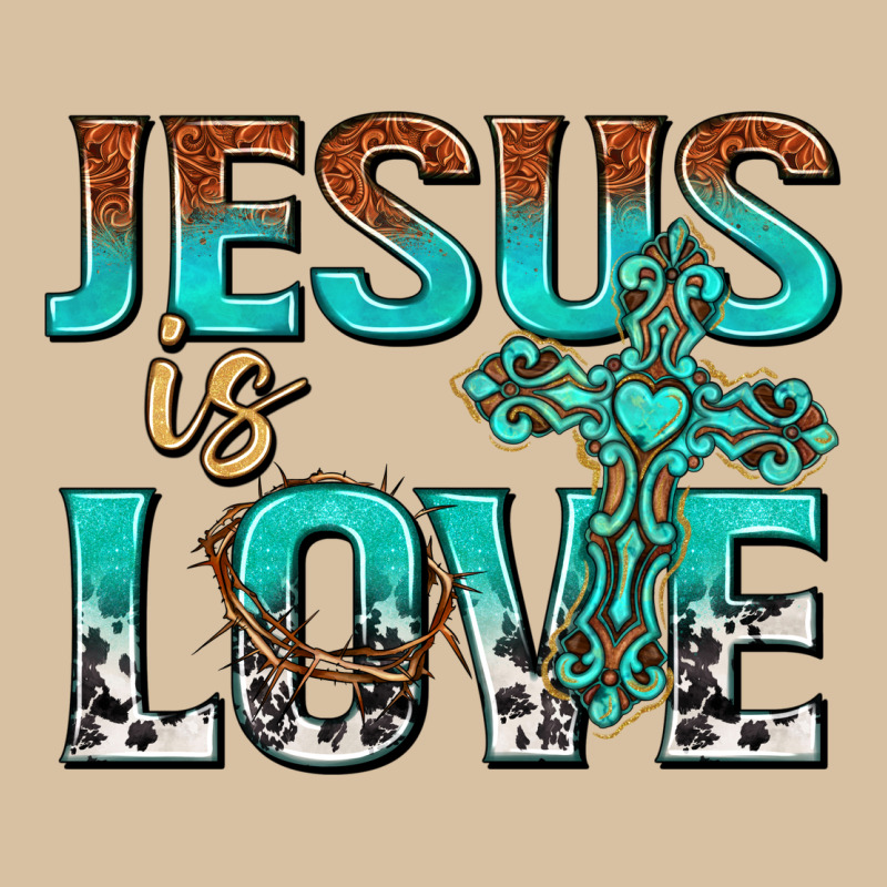 Jesus Is Love Heavyweight Hoodie by texasbilliewilder | Teevron
